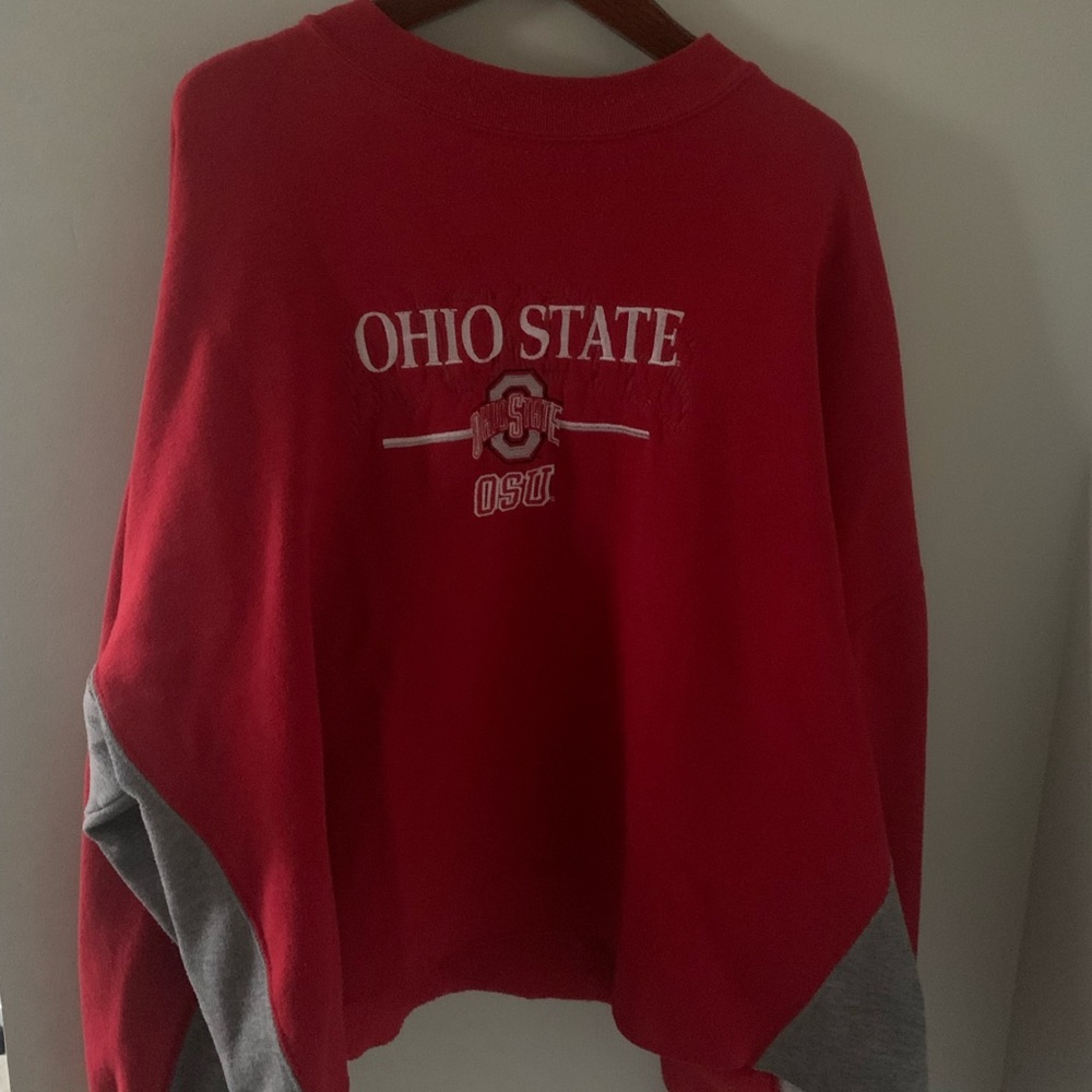 Cropped Ohio State Sweatshirt